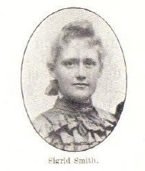 Sigrid Emilia Smith 1866-1952